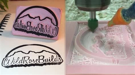 make a stamp on a cnc|custom stamp cnc.